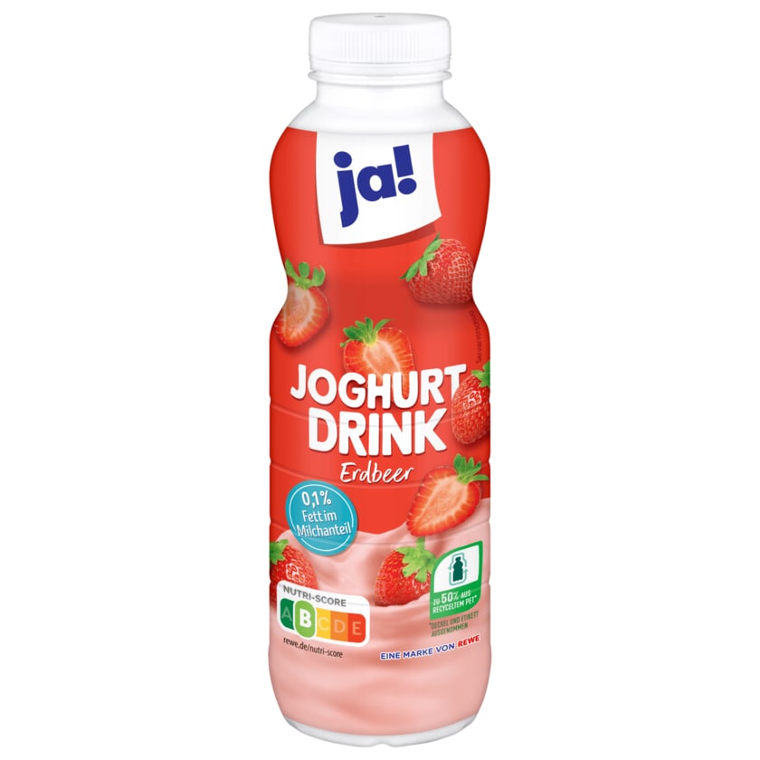 ja! Joghurt-Drink Erdbeere 500g